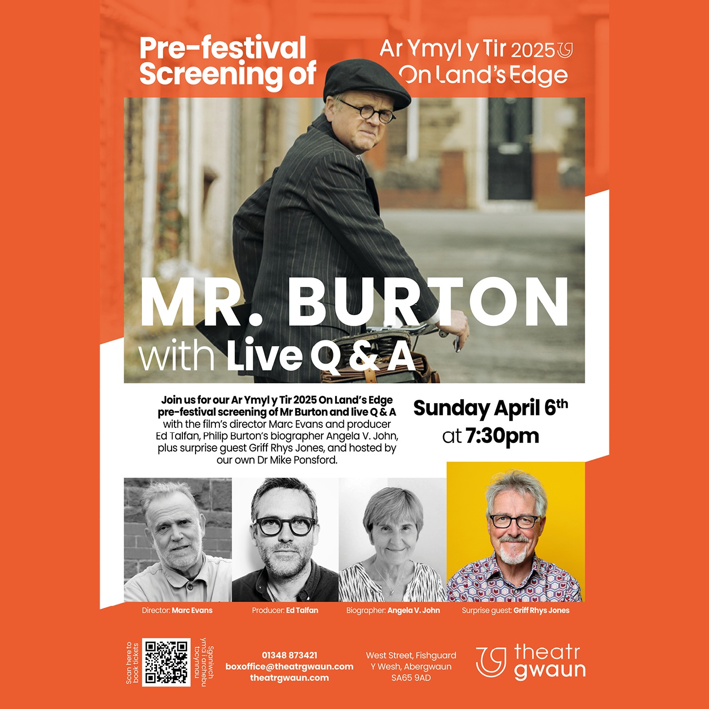 Mr Burton plus Q and A